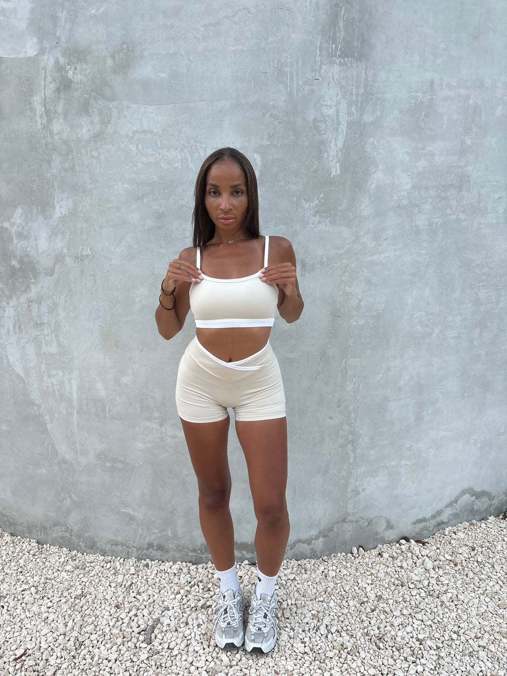 Mina shorts - Ivory